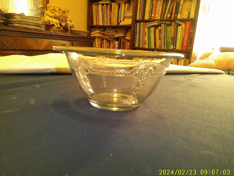 7-Inch Fire King Blue Oven Safe Bowl
