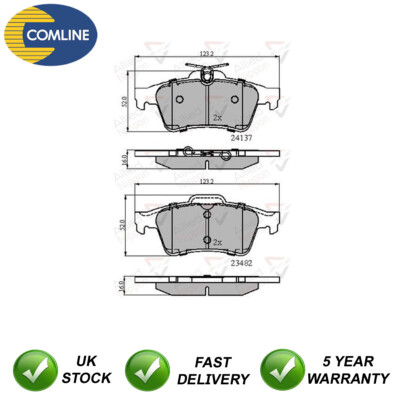 Brake Pads Set Rear Allied Nippon Fits Ford Volvo + Other Models