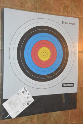 HUGE BRAND NEW Geologic Decathlon Archery Discovery Steel Foam Target 25x25''