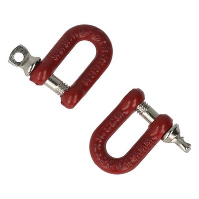 Robitronic Schäkel gerade mit Kragenbolzen (2 Stück) / R21066