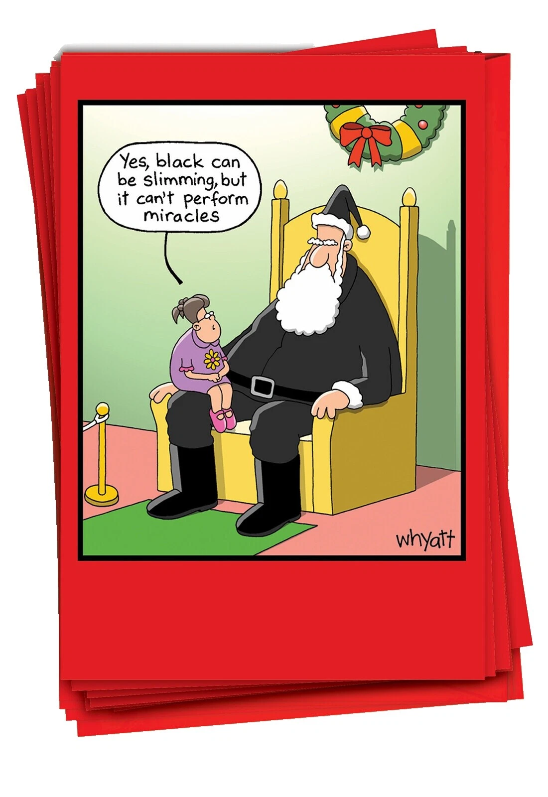 Black Christmas Greeting Cards & Invitations