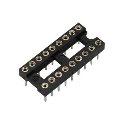 3X DS1001-01-18BT1NSF6S Sockel: DIP PIN: 18 Rastermaß: 2,54mm präzise THT vergol