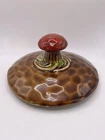 Vintage McCoy Pottery Mushroom Canister LID 6”