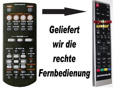 Ersatz Fernbedienung für Yamaha WN46680E RX-V365 RXV365 RAV28 HTR6030 RAV250 NEU