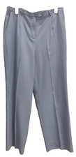Sag Harbor Women's Dress Pants Size 16 Light Blue Side Pockets Belt Loops 21
