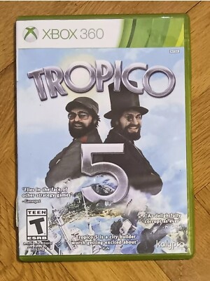 Tropico 5 - Microsoft Xbox 360 - 2014 - No Manual 