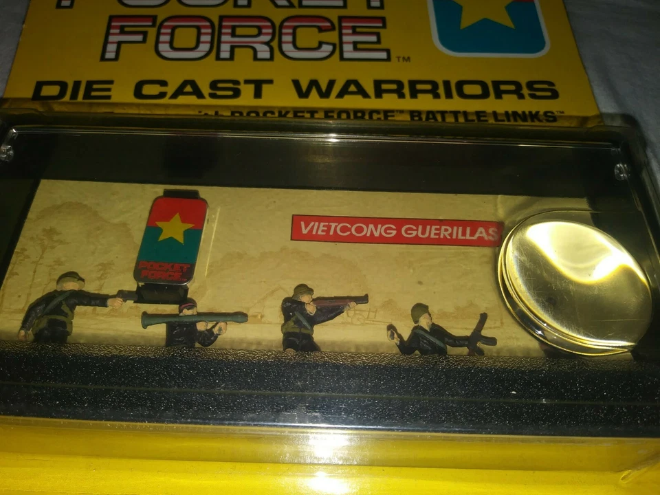Monograma Pocket Force Die Cast Warriors Vietcong Guerrillas SELLADO 8073 Foto 2 de 4