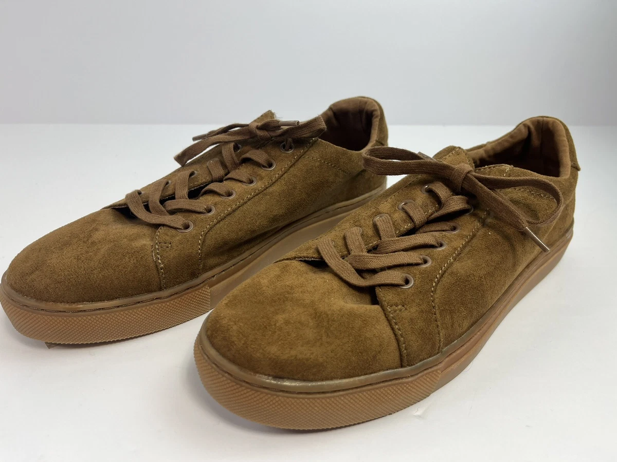 Banana Republic tan / brown Suede Leather Mens Casual Shoes. Size 9.5 Used. In Review: Banana Republic Reace Suede Derbies main image 4