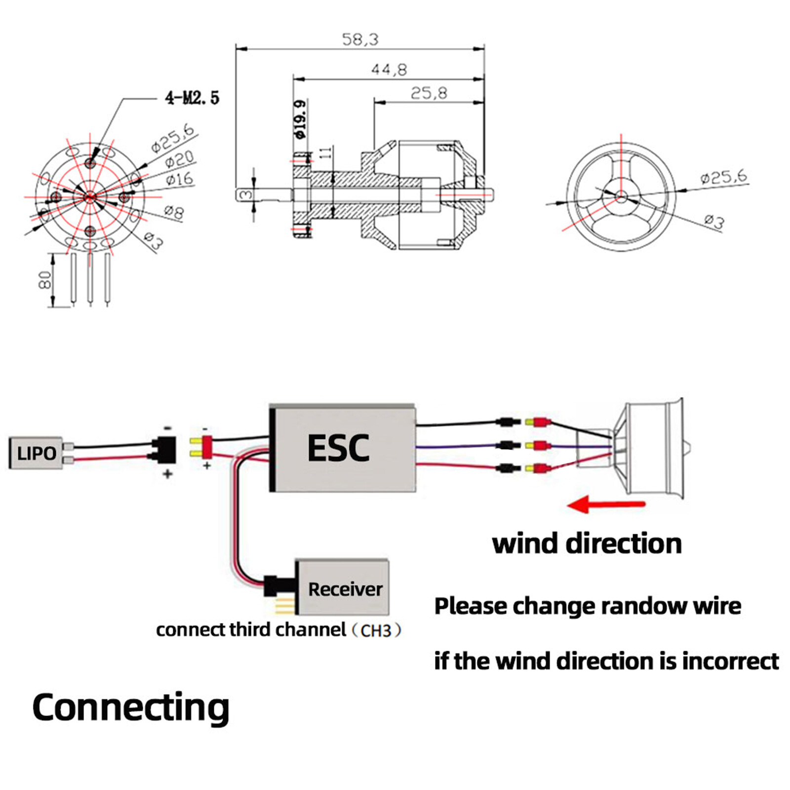 50mm Brushless Motor 11 Blades EDF Duct Fan Unit for RC Jet Airplane