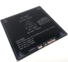 200 214x 3 mm Aluminum Heated Heat Bed Rectangular 12V 24V for 3D Printer RepRap