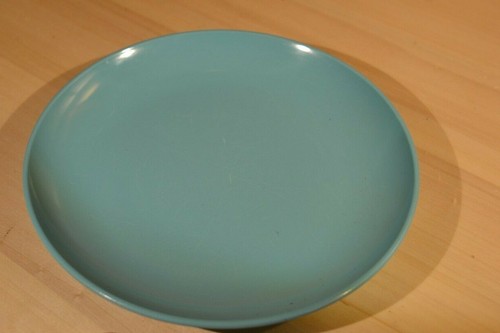 Retro Prolon MCM Turquoise Aquamarine Blue Melmac Melamine 6" Salad Plate 7401 - Picture 6 of 6