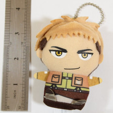Attack on Titan Jean Kirstein Mini Mascot Plush Strap Keychain Anime sk471