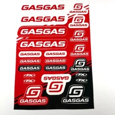 Factory Effex GasGas Universal OEM Sticker Decal Sheet Graphics Stickers NEW
