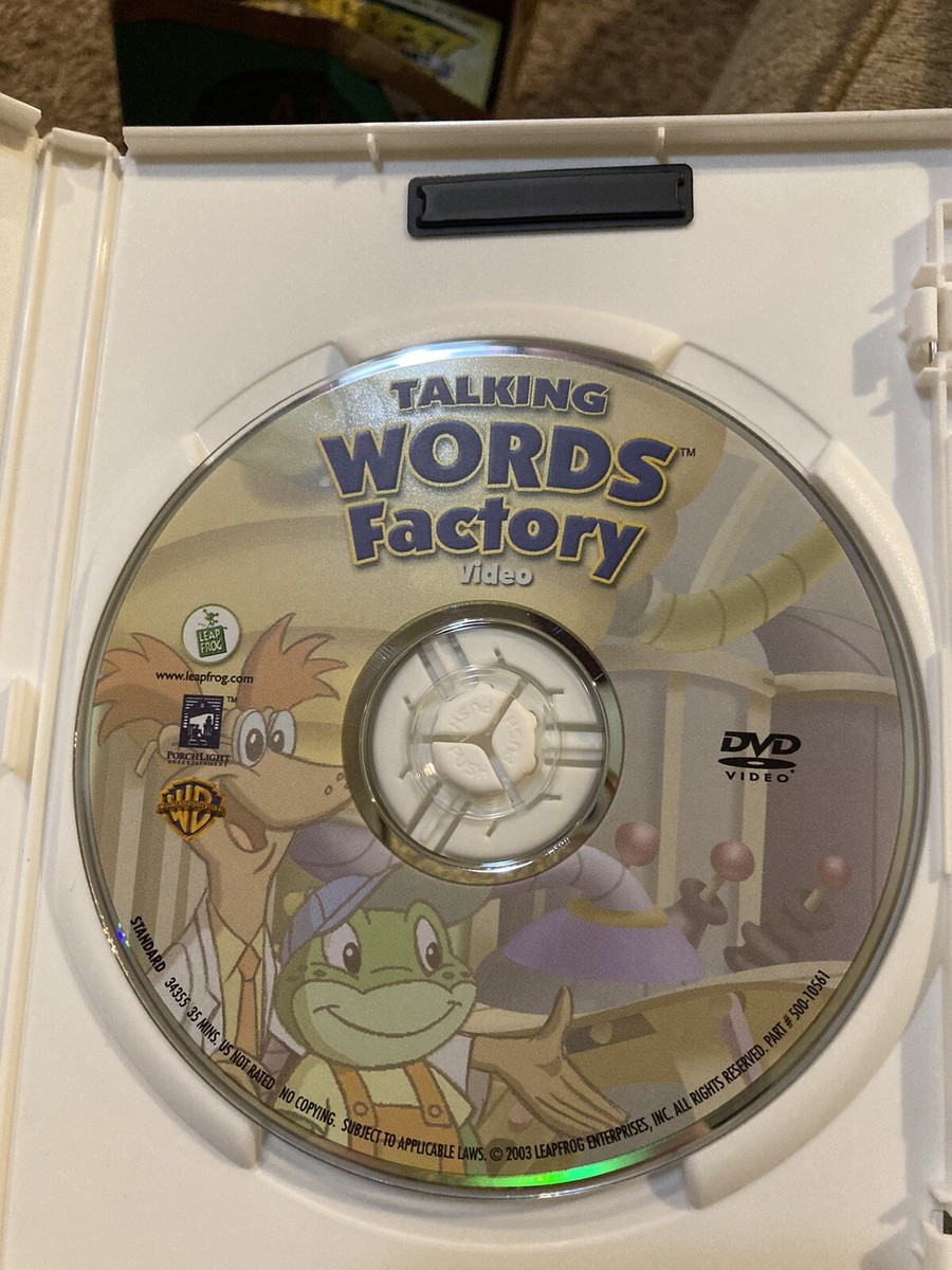 LeapFrog - Talking Words Factory (DVD, 2003, Canadian) 57373204788