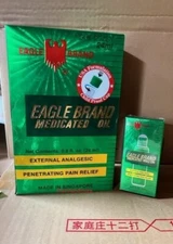 Eagle Brand Medicated Oil 24ml x 12 bottles + Bonus Roll On 8 ml Travel Size