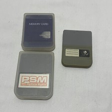 Playstation 1 Memory Cards Lot of 3