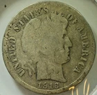 FALL & WINTER SALE-UNITED STATES-1916 "S"  BARBER SILVER COMP. DIME KM# 113
