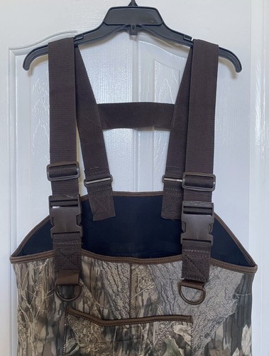 Hodgemen Mens Neoprene Boot-Foot Chest Waders Size M Boot Size 8 Unused Ex. Cond - Picture 2 of 6