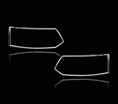 Chrome Headlights Trim Bezel Cover Surround Rim For VW Transporter T5 Facelift