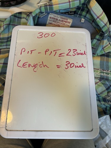 Scotch & Soda Green check shirt size Xl pre loved - Picture 7 of 7