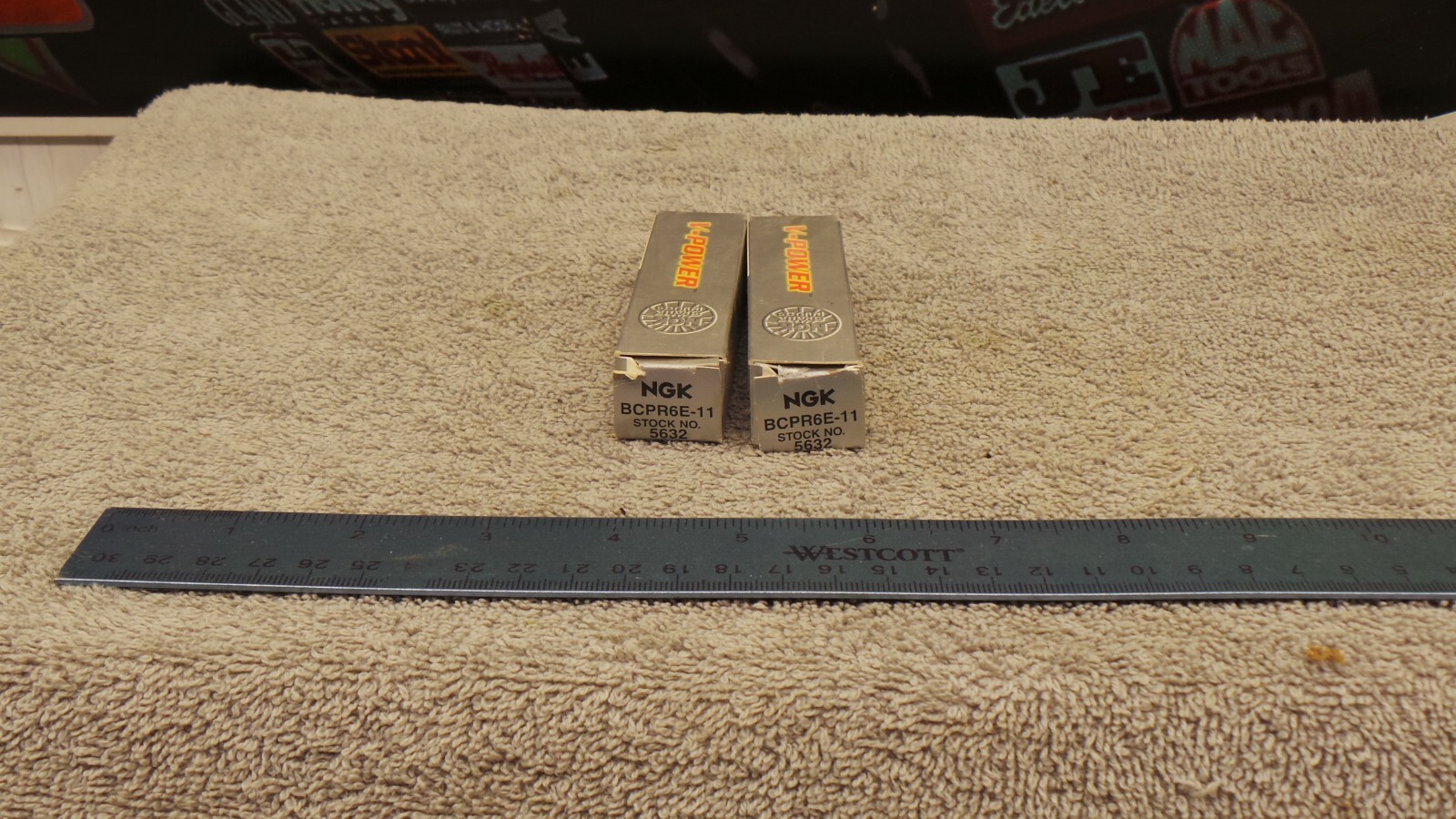 NGK V-Power Spark Plugs 1266 / BCPR5EY Toyota Celica Corolla
