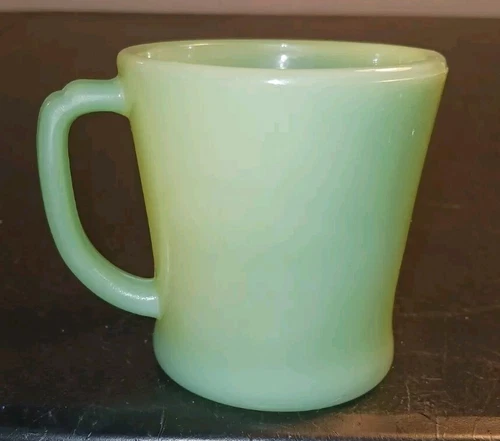 Vintage Fire King Jadeite Restaurant Ware D-Handle Mug Jade-ite