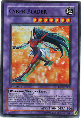 EEN-EN012 Cyber Blader 1 Edit. Super Rare aus Elemental Energy