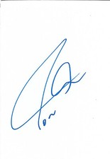Tom Walker Autogramm signed 10x15 cm Karteikarte