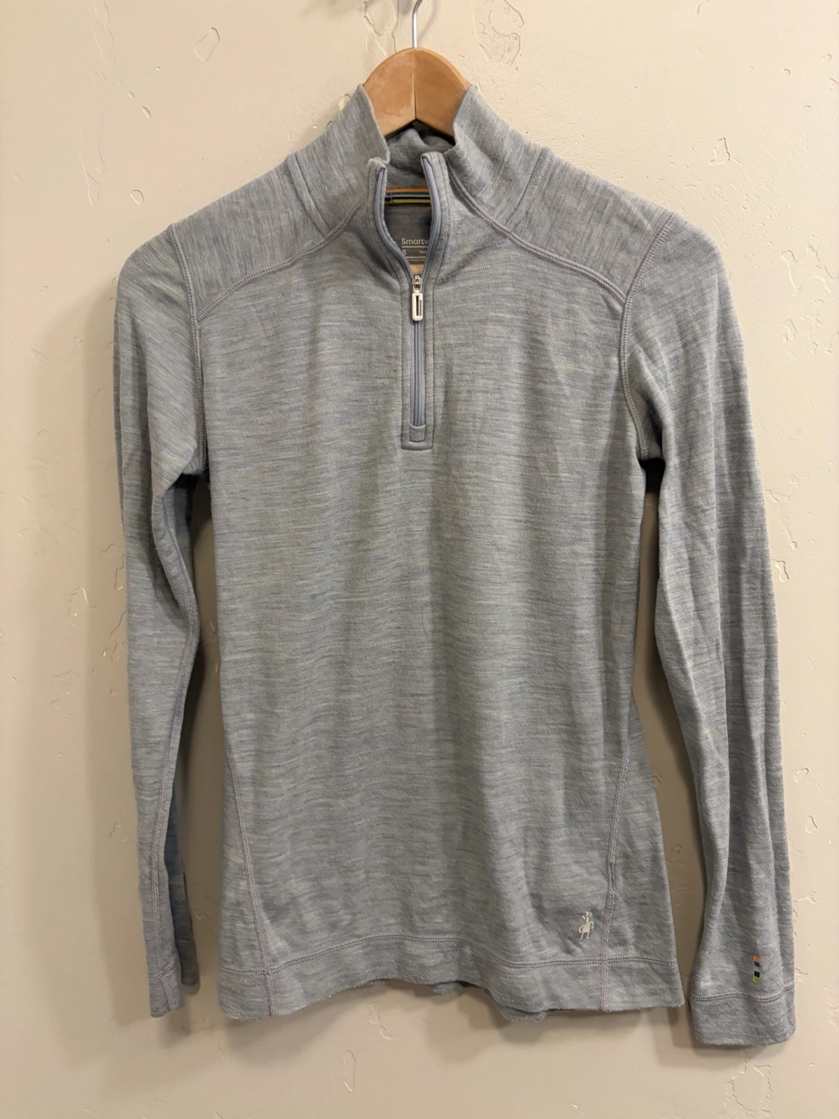 Smartwool Women’s Size Small Gray 1/4 Zip Merino Wool Base Layer Shirt
Opens in a new window or tab
