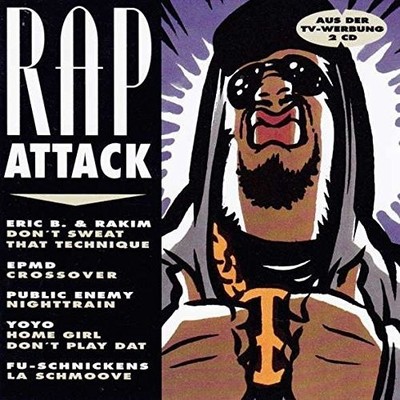 Rap Attack (1992) Eric B. & Rakim, EPMD, Public Enemy, Mr. Lee, A Tribe.. [2 CD]