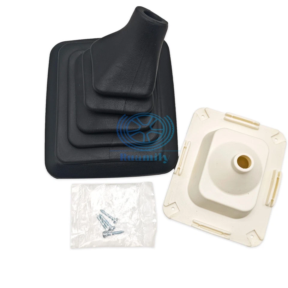 New Outer Diesel Shifter Lever Shift Boot Cover For 1989-1997 Ford F-250 F-350 Foto 2 de 4