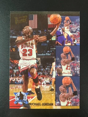 Michael Jordan 1993-94 Fleer Ultra First Team ALL NBA INSERT Card #2 Bulls