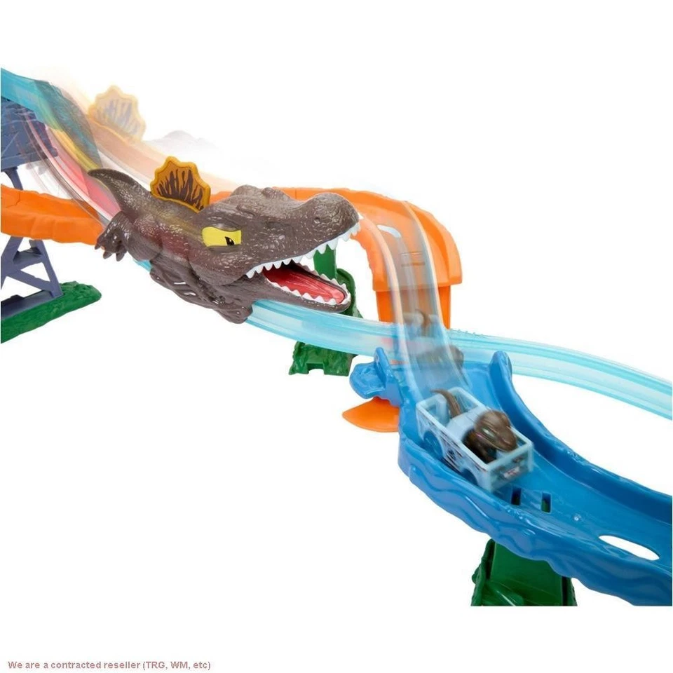 Jurassic World Hot Wheels Racer Verse Rebirth Crash and Splash Track Set - Image 4 of 4