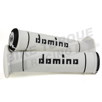 Original Domino A240 weiß & schwarz Griffe für Zero Bikes