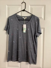 NWT C&C California the KARLIE tee Scoop Neck SZ. Lg.