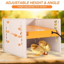Adjustable Chick Brooder Heating Plate Temperature Heater Chicks Brooder Heater.