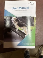 COZIWOW 62" Pet Ramp Portable Ladder Foldable Skid-proof Dog Step Vehicles SUV