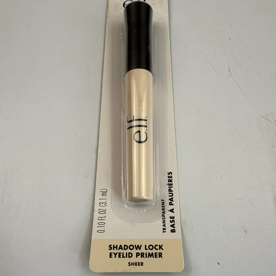ELF Shadow Lock Eyelid Primer Sheer 0.10 fl oz Long Lasting Wear Transparent NIP - Image 2 of 4