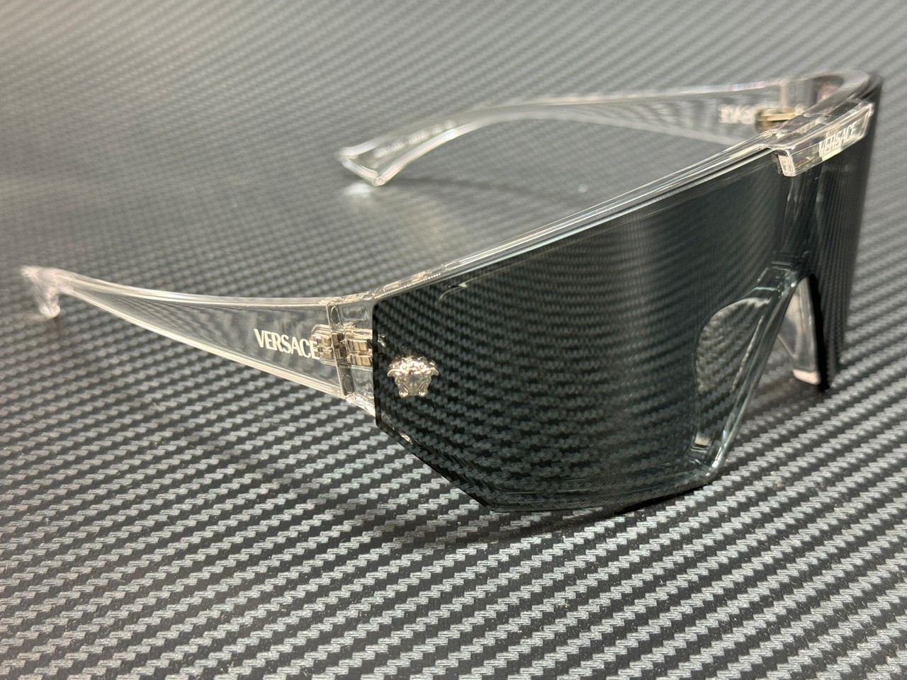 VERSACE VE4461 148 6V Crystal Silver Mirror 70 mm Unisex Sunglasses thumbnail 4