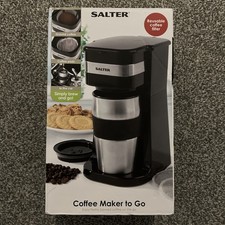 Salter Coffee Maker to Go 420ml 700W Personal Filter Coffee Machine - Black