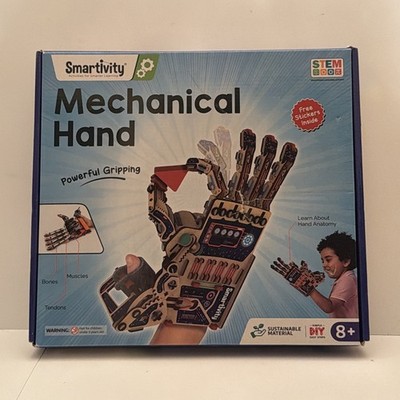 Smartivity DIY Mechanical Hand STEM Toy for Ages 8+ STEM Project NEW in BOX