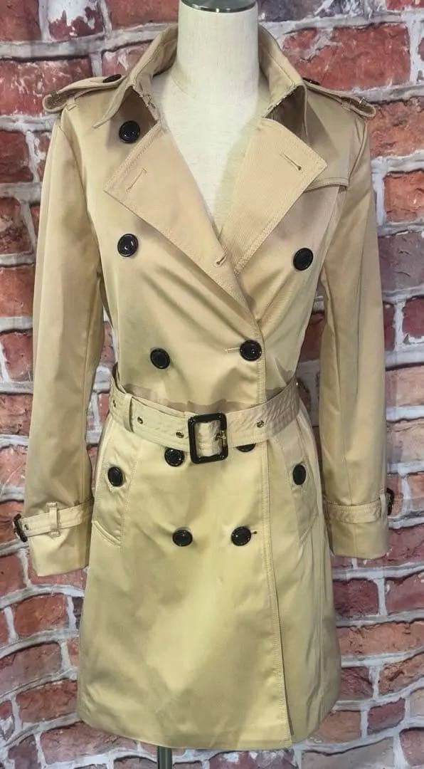 Burberry   London Trench Coat Nova Check Beige Ladies thumbnail 5
