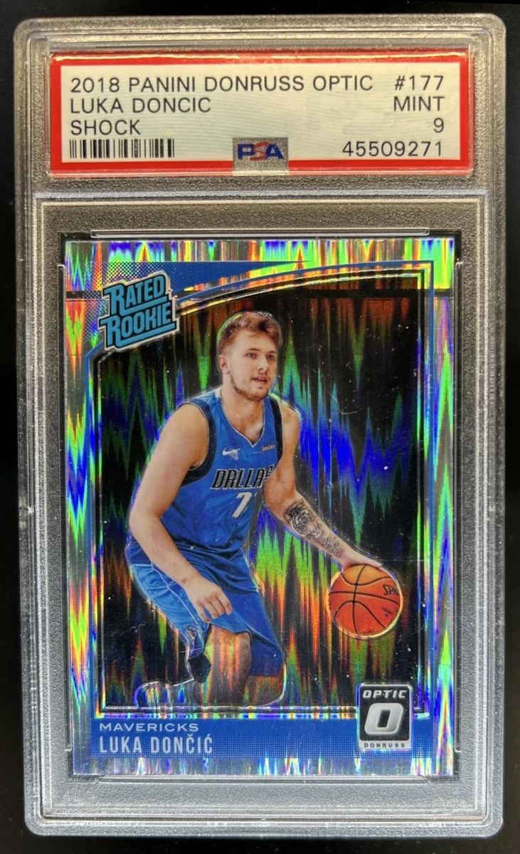 Luka Dončić 9 Graded Basketball Sports Trading Cards & Accessories