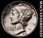 1941 Mercury Dime- Full Split Bands Choice Gem Brilliant Uncirculated #i3271