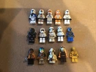 LEGO Star Wars Clone Troopers and misc lot #1: 15 mini figs in great shape