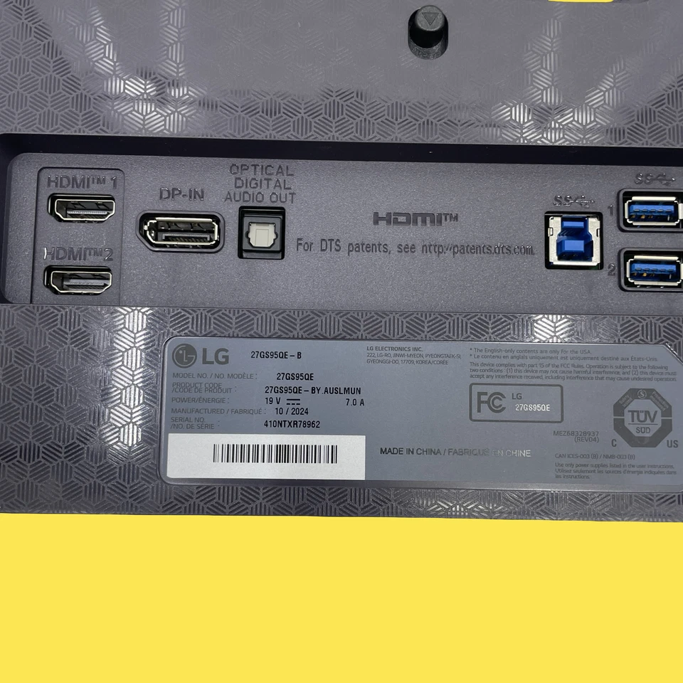 AS/IS LG 27GS95QE 27" OLED QHD 240Hz Gaming Monitor #FP3391 (AR) - Image 4 of 4