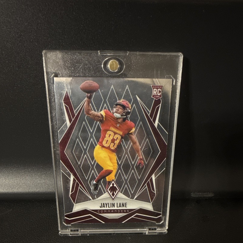 Panini Phoenix 2025 Jaylin Lane Rookie #186 Washington Commanders NFL