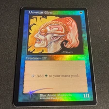 MTG Magic Llanowar Elves Foil FNM Promo #11 Friday Night Magic 2000 NM