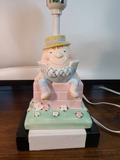 House of Hatten Humpty Dumpty Lamp Arlene Noel Ceramic Nursery/Child's