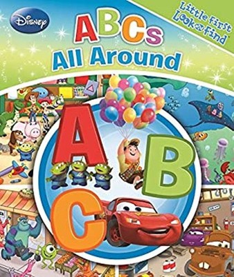Disney Pixar ABCs All Around: Little First Look and Find Board Bo